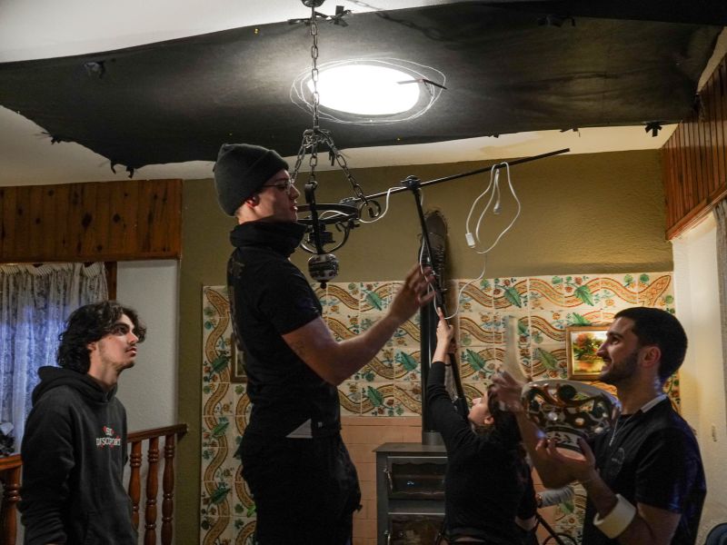 Imagen: Juan, Mario, Laura y Moisés.