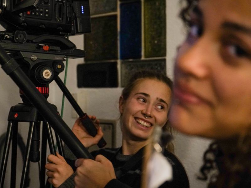 Imagen: Clara (equipo) y Nellie.